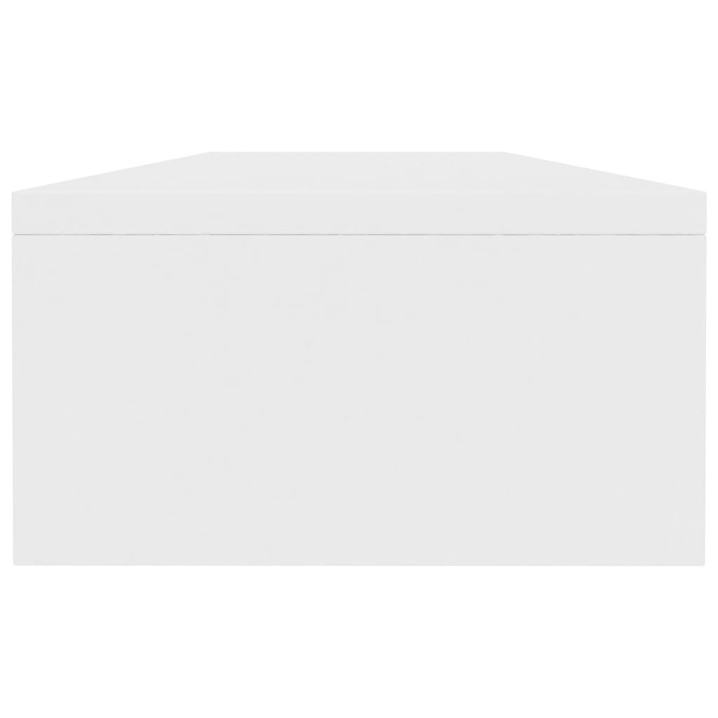 Monitor Stand White 100x24x13 Cm Chipboard 16 Monitor Stand White 100x24x13 cm Chipboard